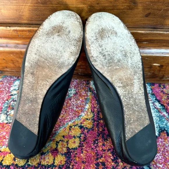 Vera Wang Lavender label Ballet Flats with Gemstones, Sz 8.5