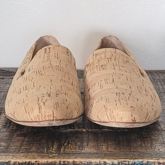 Veronica Beard Griffin Flats Natural Cork 6