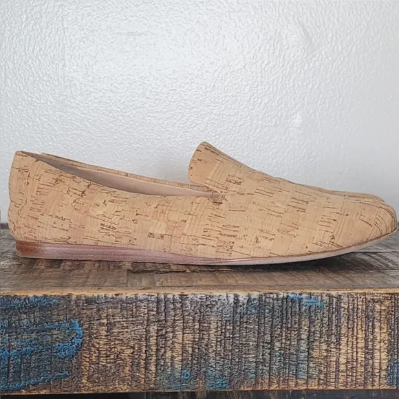 Veronica Beard Griffin Flats Natural Cork 6