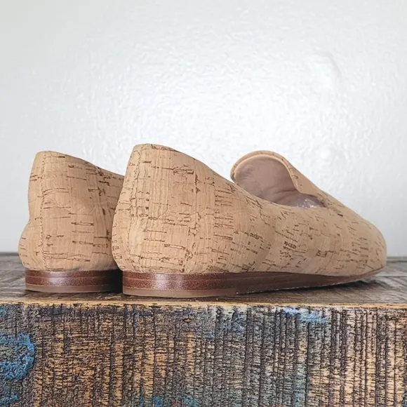 Veronica Beard Griffin Flats Natural Cork 6