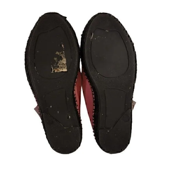 Versace Jeans Couture Espadrilles Flats Pink 35 Black 5