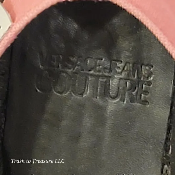 Versace Jeans Couture Espadrilles Flats Pink 35 Black 5