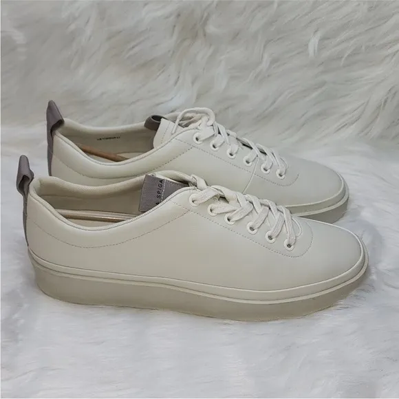 Via Spiga Mae Milk platform sneakers