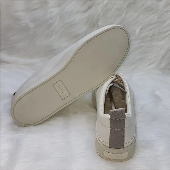 Via Spiga Mae Milk platform sneakers