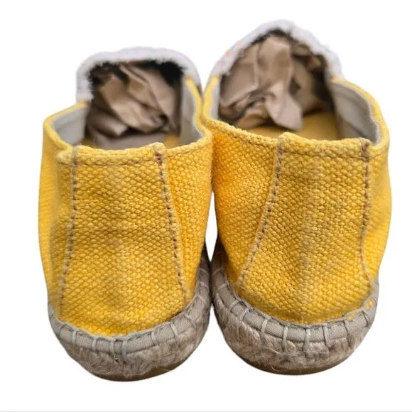 Vidorreta Made in Spain Women's Espadrilles Yellow Canvas EU 37 / US 6.5