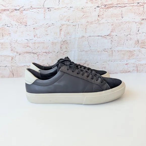 Vince Black and Cream Sneakers