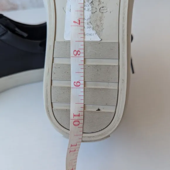 Vince Black and Cream Sneakers