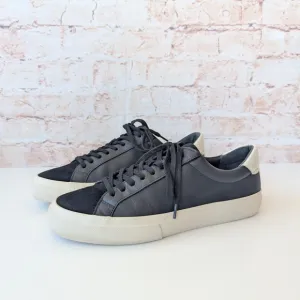Vince Black and Cream Sneakers