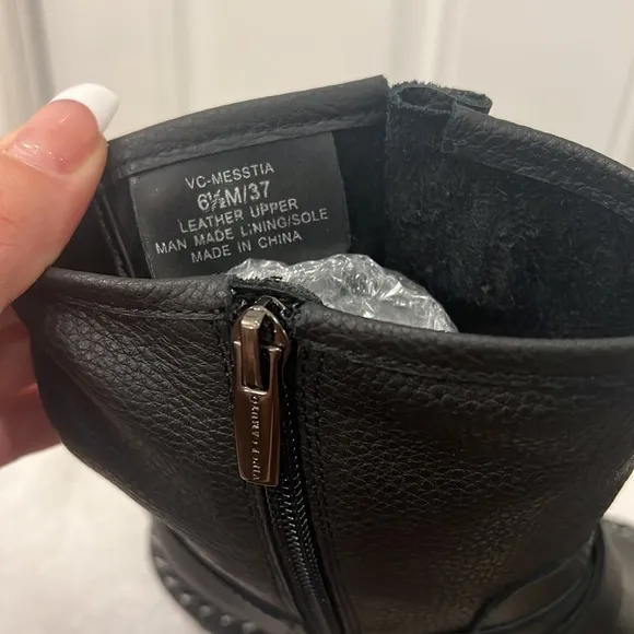 Vince Camuto combat boots