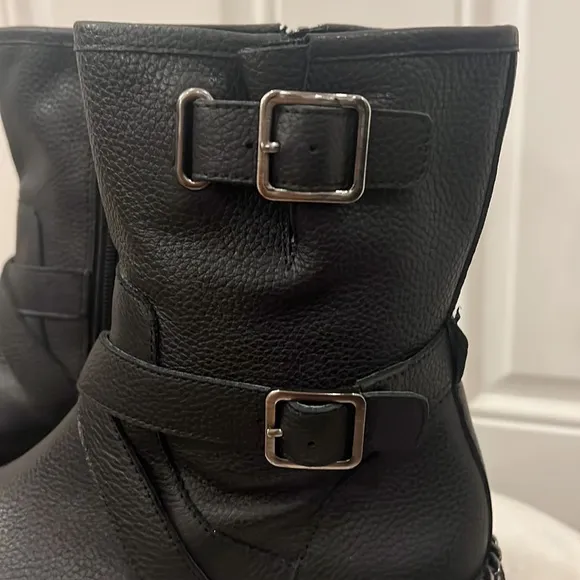 Vince Camuto combat boots