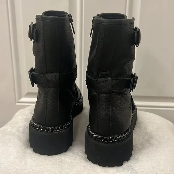 Vince Camuto combat boots