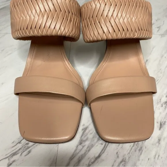 Vince Camuto Emoelee Dark Buff Heeled Sandal 9 1/2 M