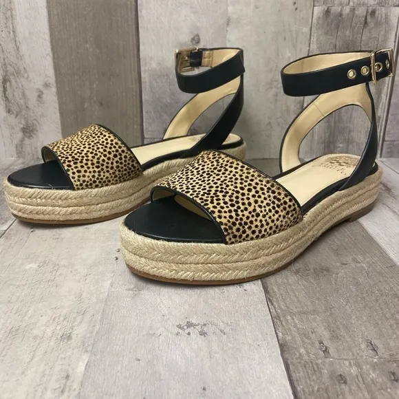 Vince Camuto Kathalia Ankle Strap Sandals Size 8.5