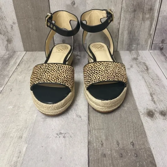 Vince Camuto Kathalia Ankle Strap Sandals Size 8.5