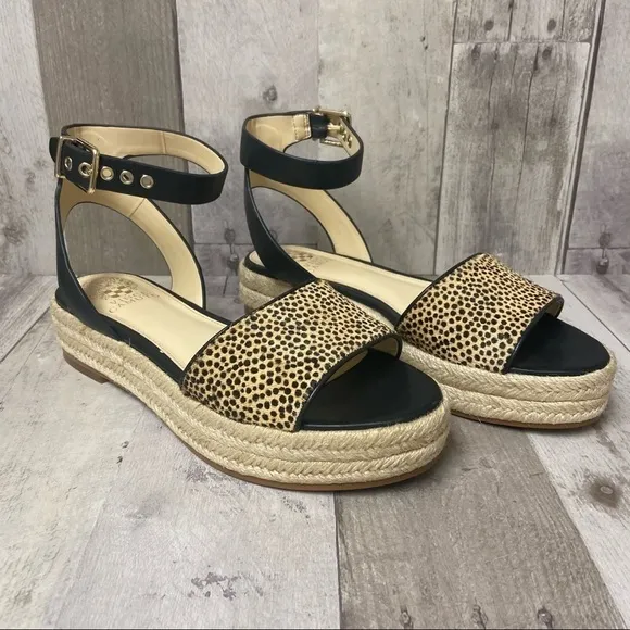 Vince Camuto Kathalia Ankle Strap Sandals Size 8.5