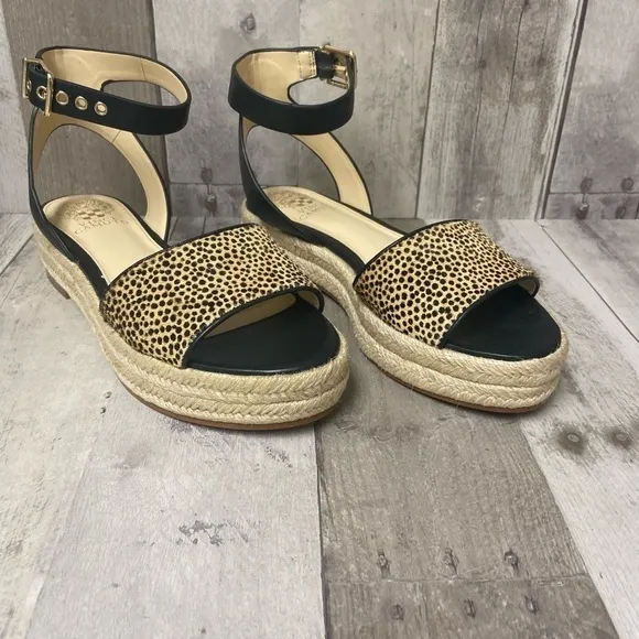 Vince Camuto Kathalia Ankle Strap Sandals Size 8.5