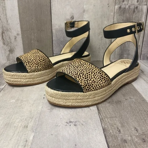 Vince Camuto Kathalia Ankle Strap Sandals Size 8.5