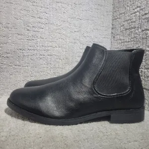 Vince Camuto Laken Men's Size 11.5M US Black Leather Chelsea Boots