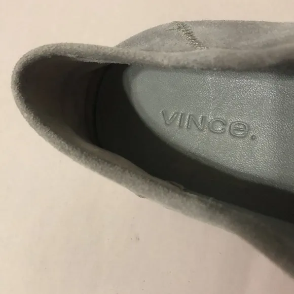 Vince Gray Suede Copley Platform Lace-up Sneakers Size 8