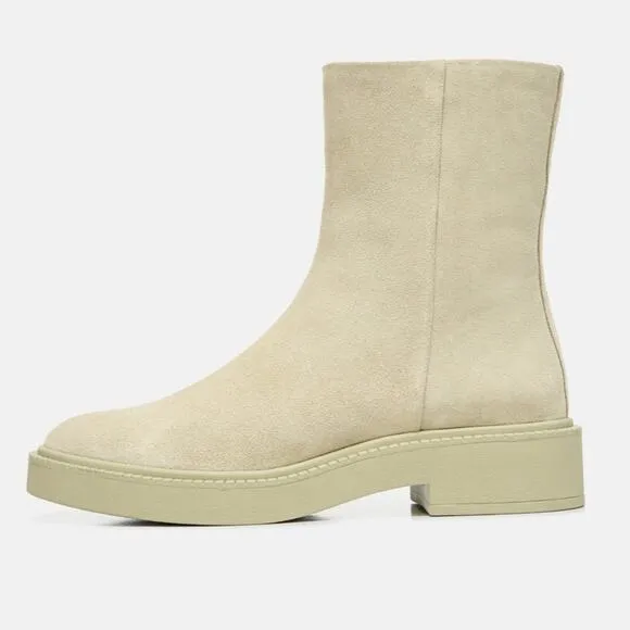 Vince Kady Suede Chelsea Low Boots - Size 6