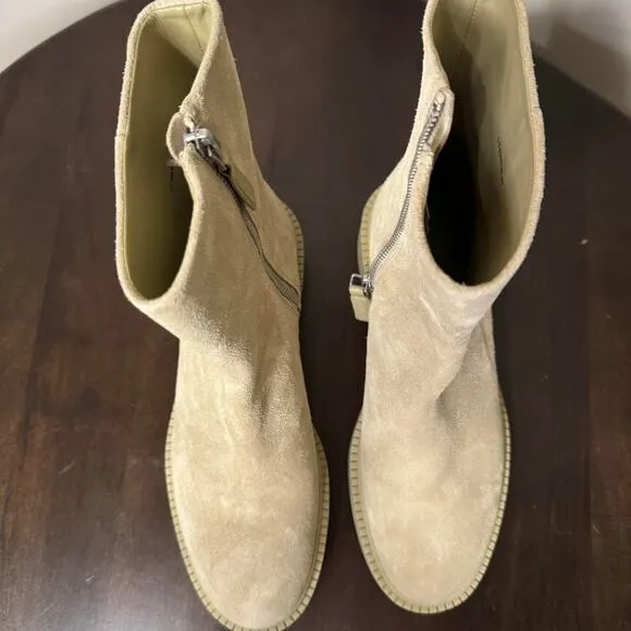 Vince Kady Suede Chelsea Low Boots - Size 6