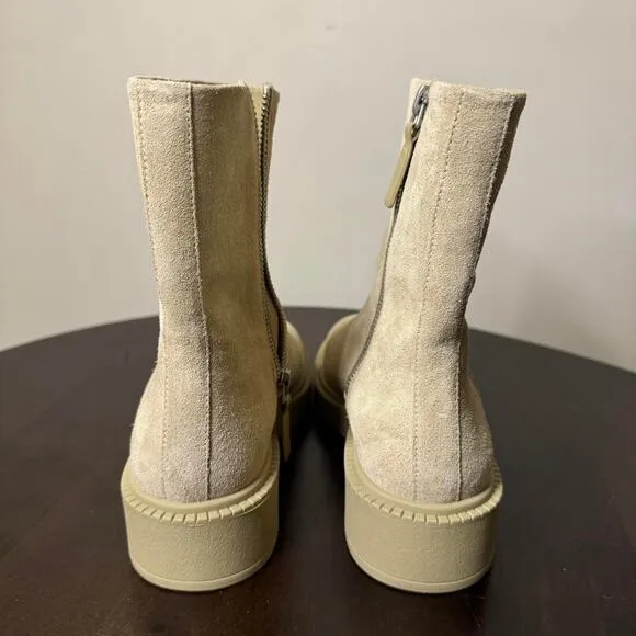 Vince Kady Suede Chelsea Low Boots - Size 6