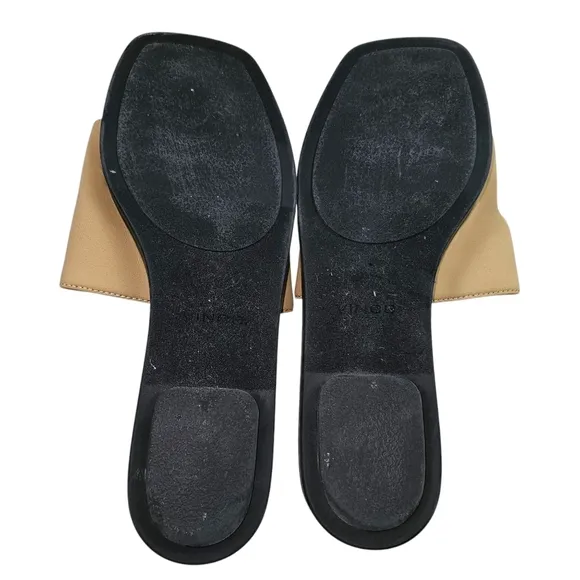 VINCE Rhode Dual Strap Padded Slide Sandals In 9.5