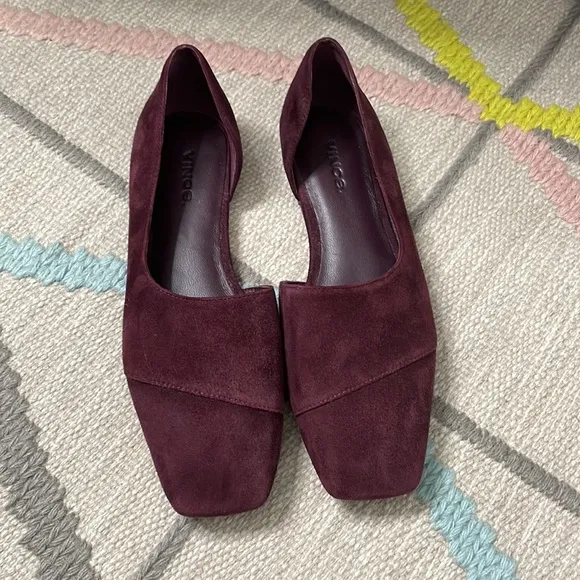 Vince Suede D’Orsay Flats