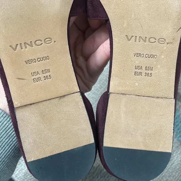 Vince Suede D’Orsay Flats