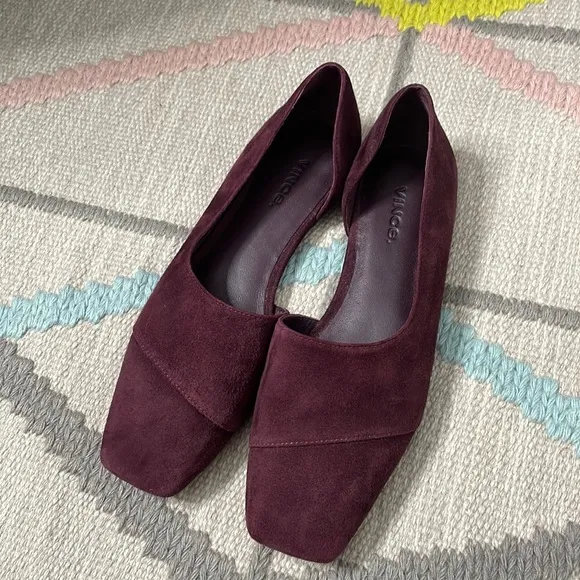 Vince Suede D’Orsay Flats