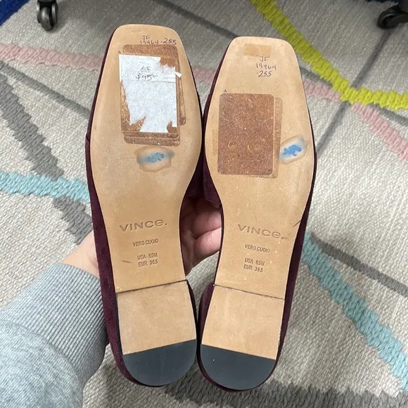 Vince Suede D’Orsay Flats