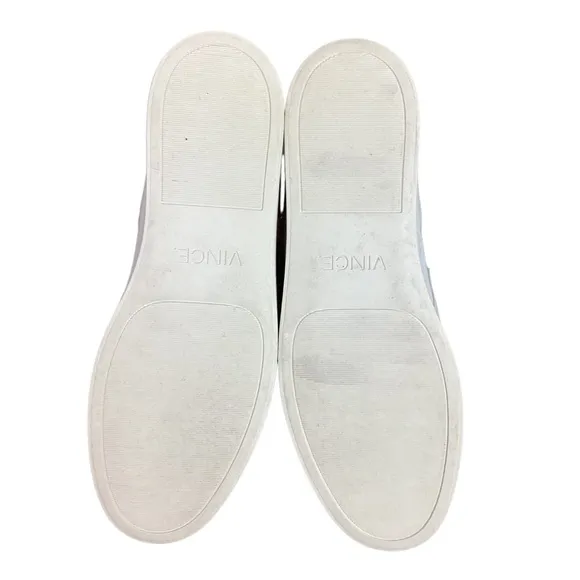 Vince Warren Platform Leather Sneaker White