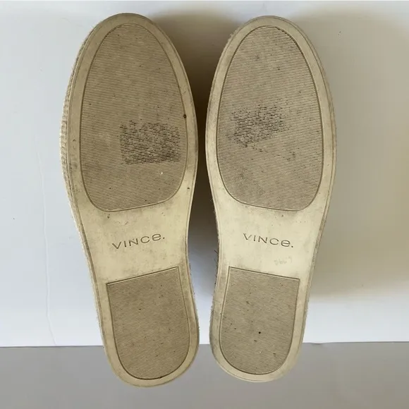 Vince Windell tan Suede Flatform Sneakers - Size 6.5M