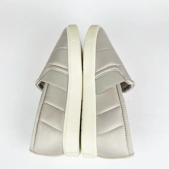 VINCE Womens Blair Platform Slip On Athletic Sneakers in Cobblestone 9.5 Quilted