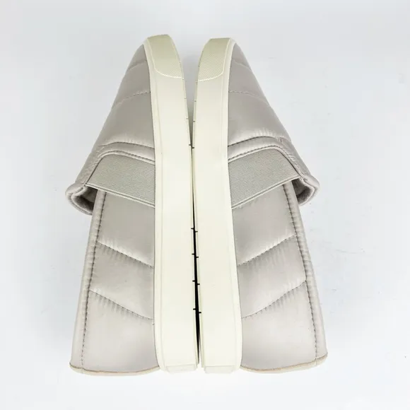 VINCE Womens Blair Platform Slip On Athletic Sneakers in Cobblestone 9.5 Quilted