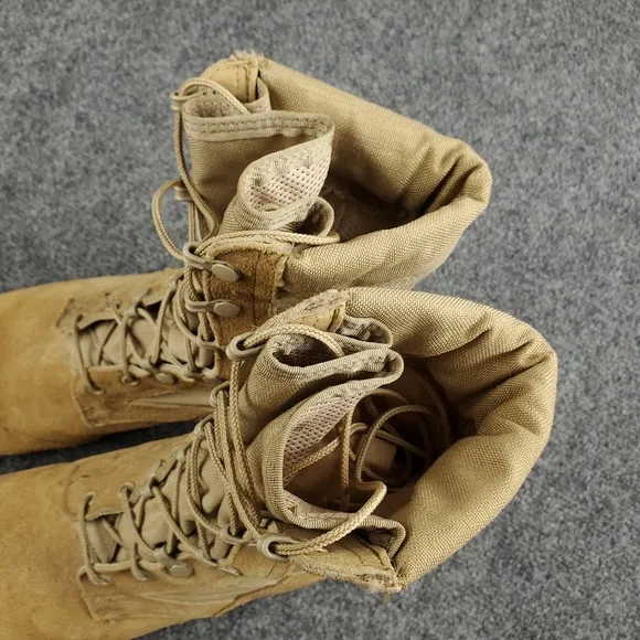 Vintage 90s 1997 Ro Search Desert Tan Boots Mens 8.5 US Military Combat Tactical