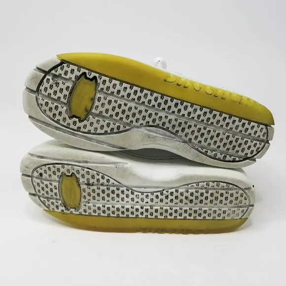 Vintage 90s Skechers White Chrome Platform Sneakers