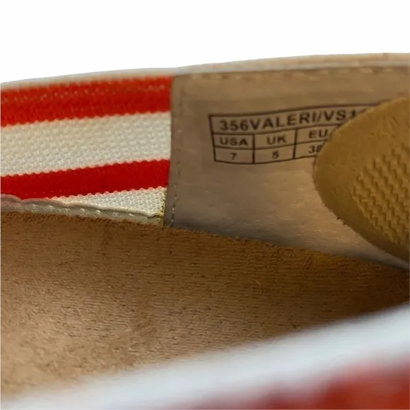 Vionic Valeri Canvas Espadrilles. Size 7