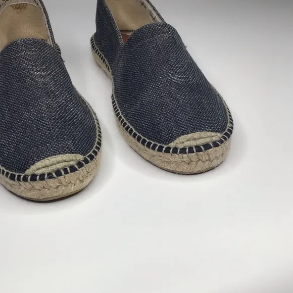 Viscata Barcelona Blue Canvas Espadrille Shoes.