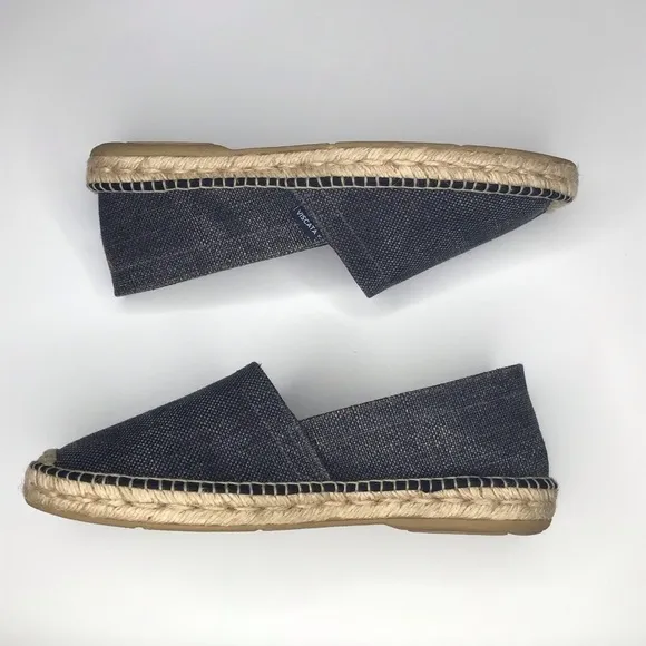 Viscata Barcelona Blue Canvas Espadrille Shoes.