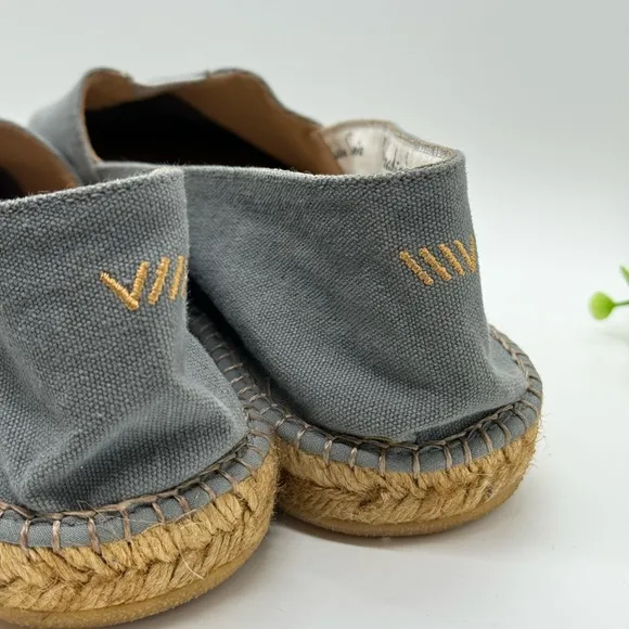 Viscata Barceloneta Canvas Espadrille Flats size 11