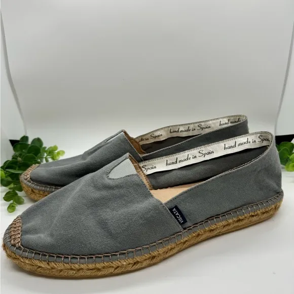 Viscata Barceloneta Canvas Espadrille Flats size 11