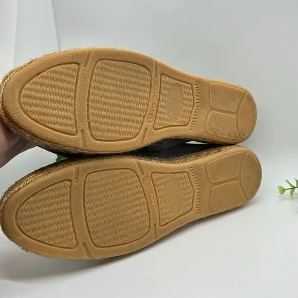Viscata Barceloneta Canvas Espadrille Flats size 11