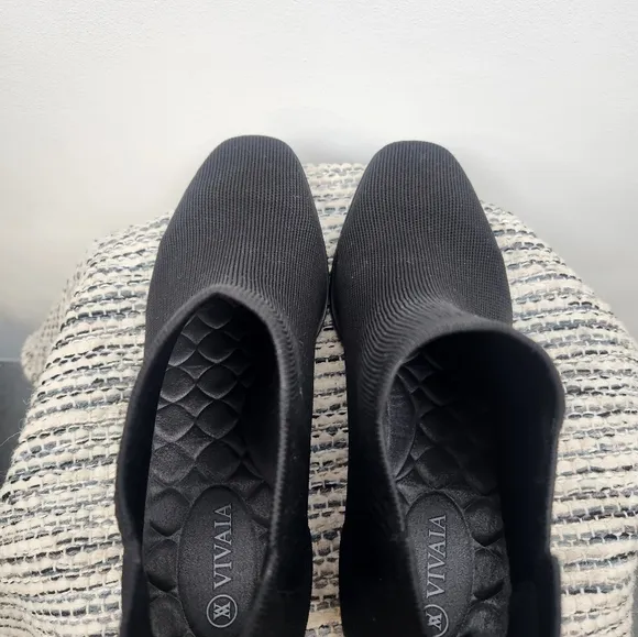 Vivaia Ryan Chelsea Heeled Boots Black Size 38.5