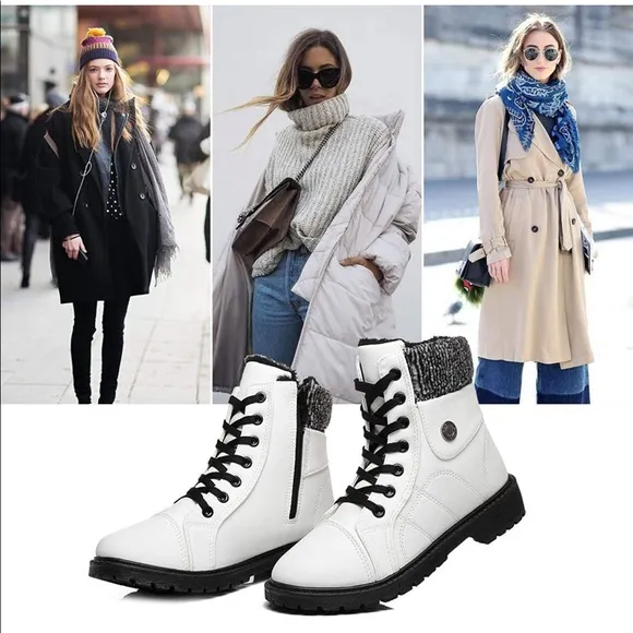 Waterproof Combat Boots Anti-Slip Snow Boots