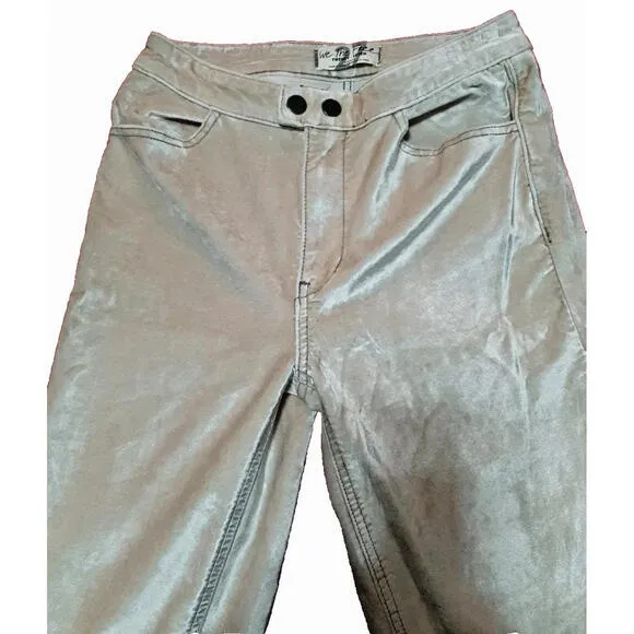 We The Free First Class Relaxed Flock Jeans Light Pink 27R $248
