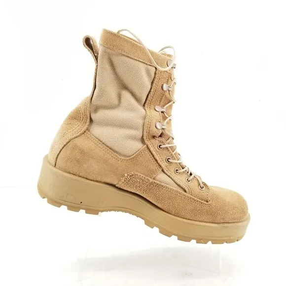 Wellco Tan Boots  SPM1C1-12-D-1053 US Army Flight Combat Vehicle Crew Size 12N