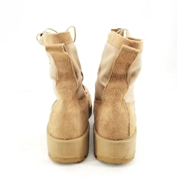 Wellco Tan Boots  SPM1C1-12-D-1053 US Army Flight Combat Vehicle Crew Size 12N