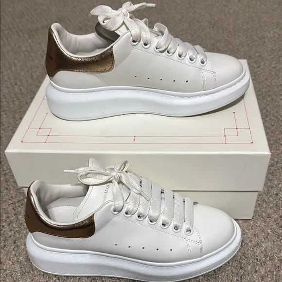 White Low-Top Sneakers