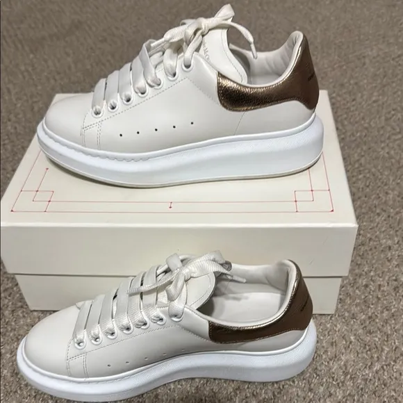 White Low-Top Sneakers